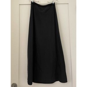 cop. copine a line black maxi skirt size M